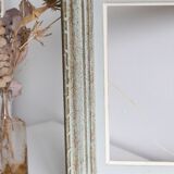 Old patinated frame