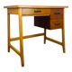 1950s wooden desk reconstruction, vintage