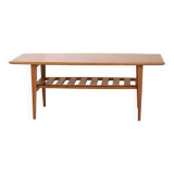 Scandinavian teak coffee table