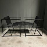 Pair of Radboud van Beekum FM62 Easy Chairs. Pastoe 1980
