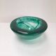 Atoll green bowl by Anna Ehrner for Kosta Boda