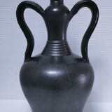 high ceramic lamp base lunetta vallauris h.47 cm