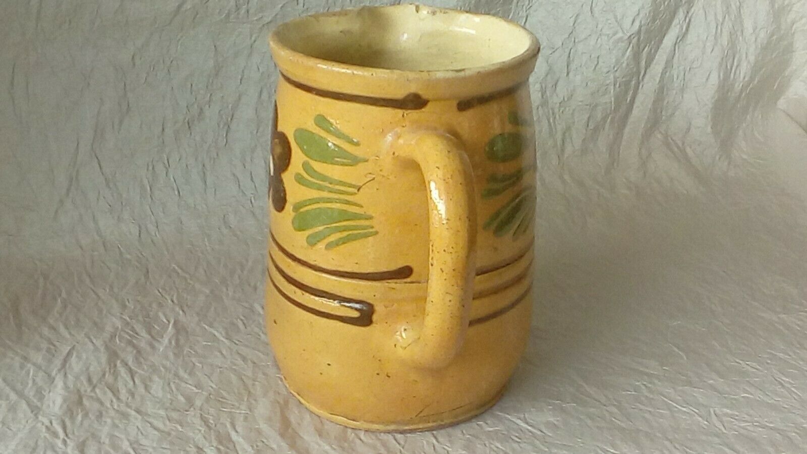 Old terracotta pitcher soufflenheim alsace