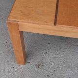 Checkered coffee table.