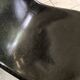 DSW chair, black fiber, black dowel, walnut, Eames, Herman Miller, vintage 1950