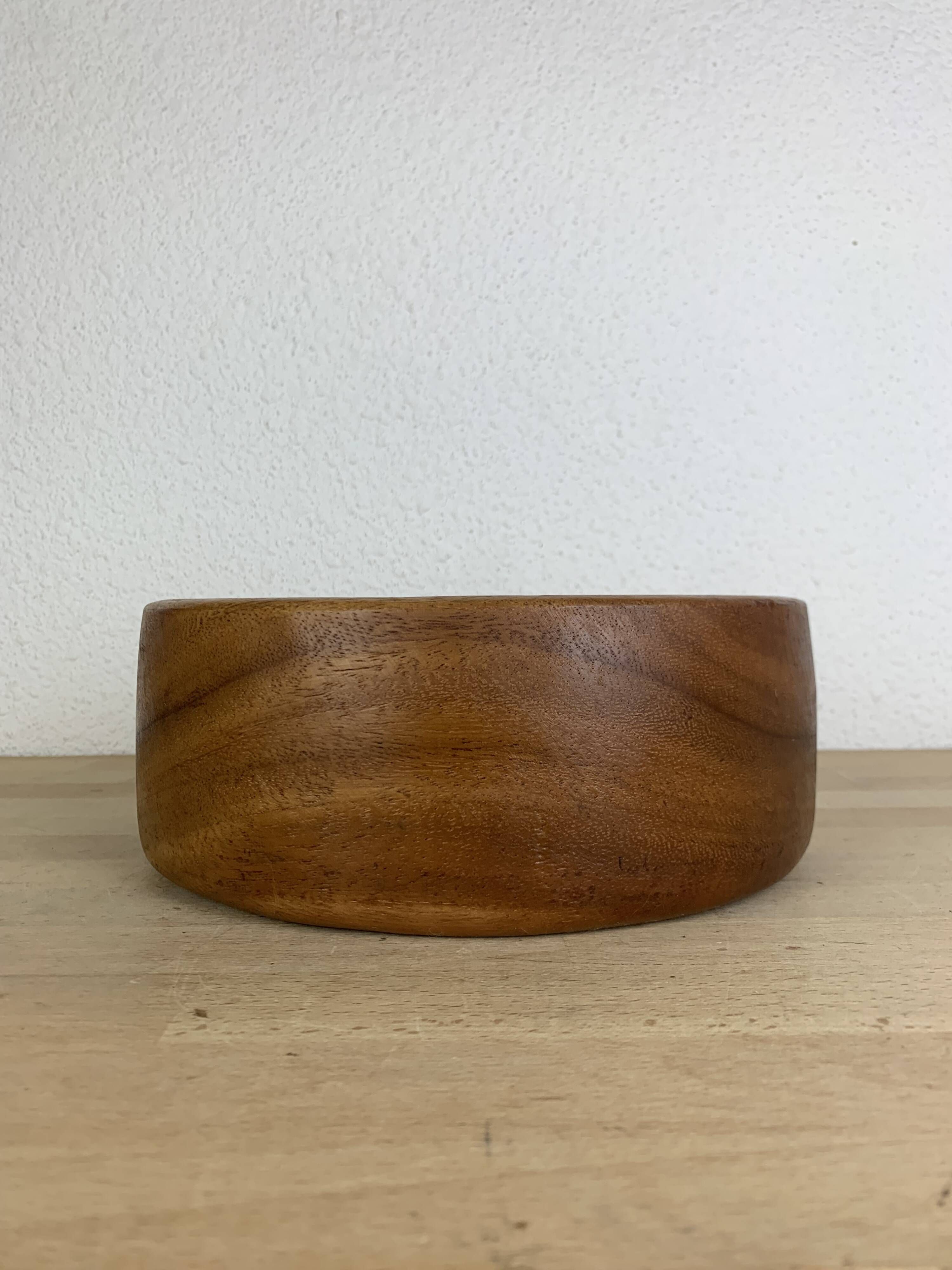 Danish teak fruit bowl, 1960s, Scandinavian