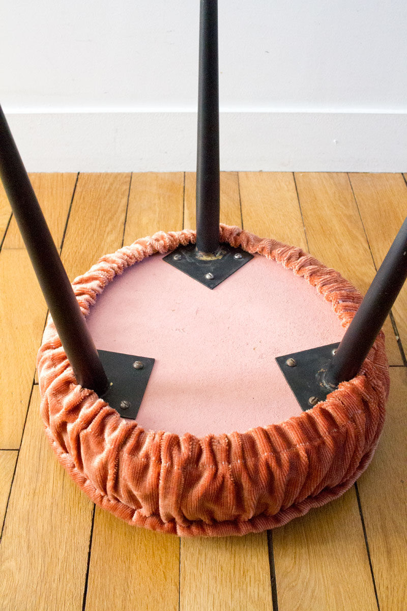 Vintage tripod stool