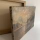 19th century French school, signed oil painting, framed seascape