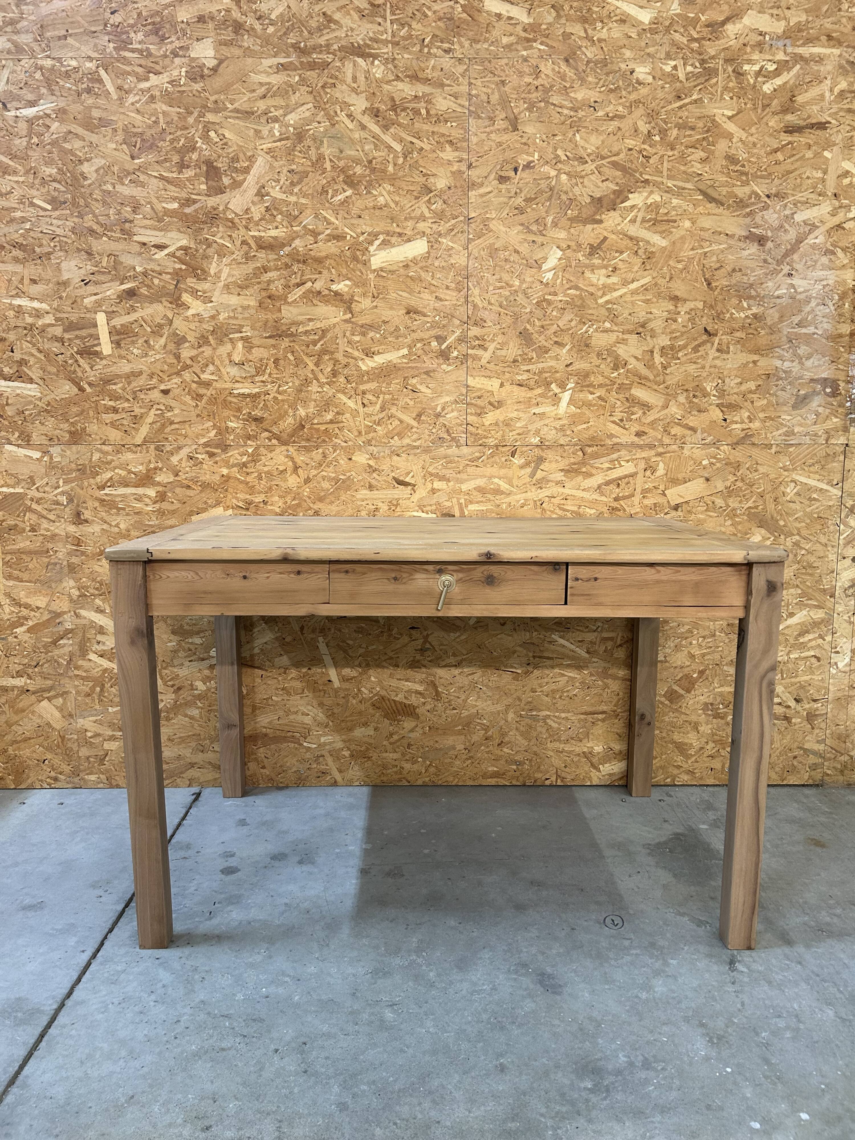 Vintage pine farm table