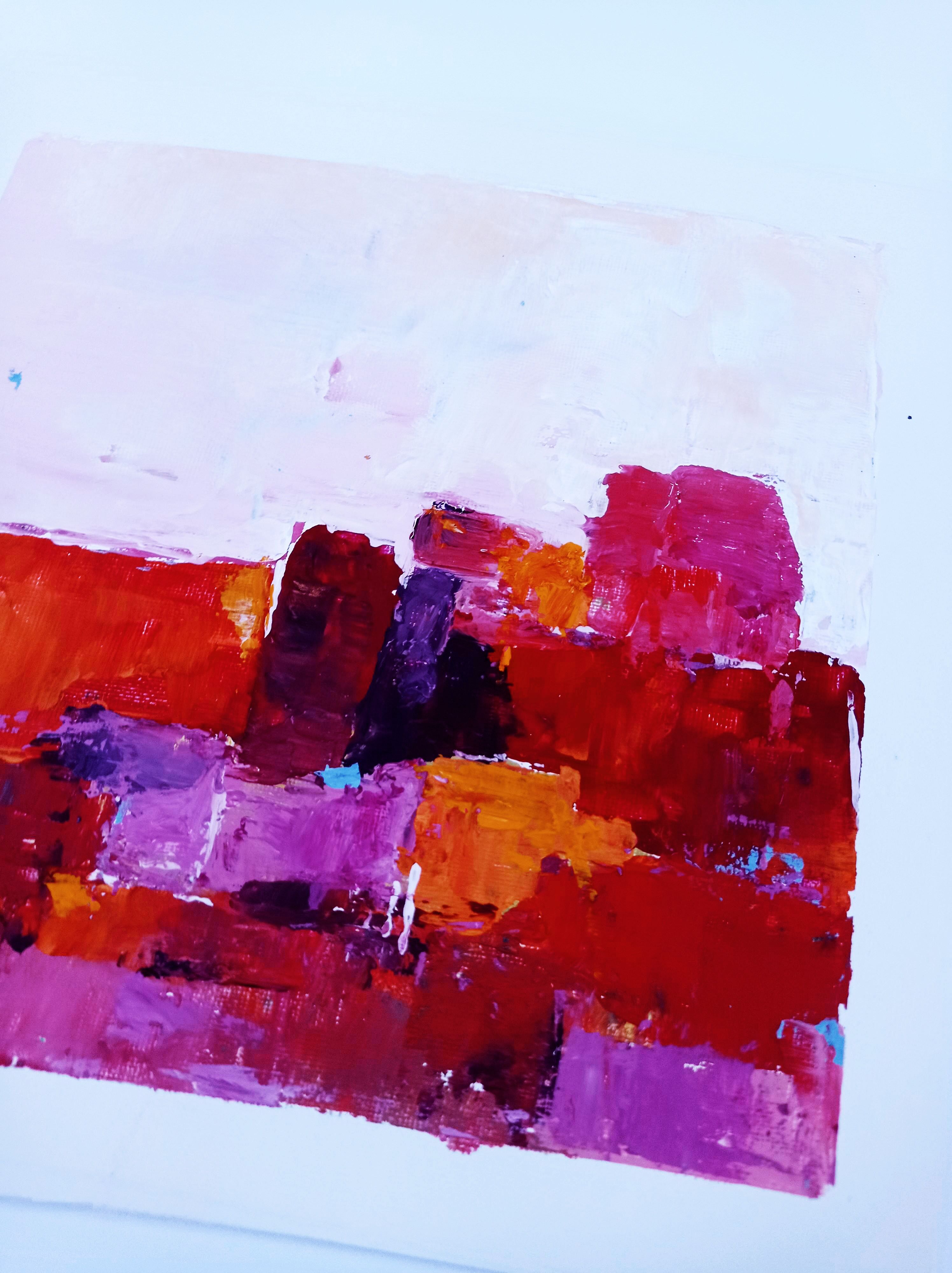 Modern painting - 25 x 25 cm