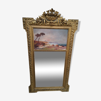 Trumeau miroir - 71x132cm
