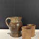 Pyrite stone jug