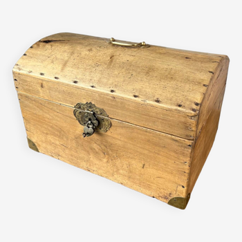 Restored wooden chest