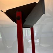 Iconic 80s floor lamp designed by Estudi Blanc for Metalarte, has