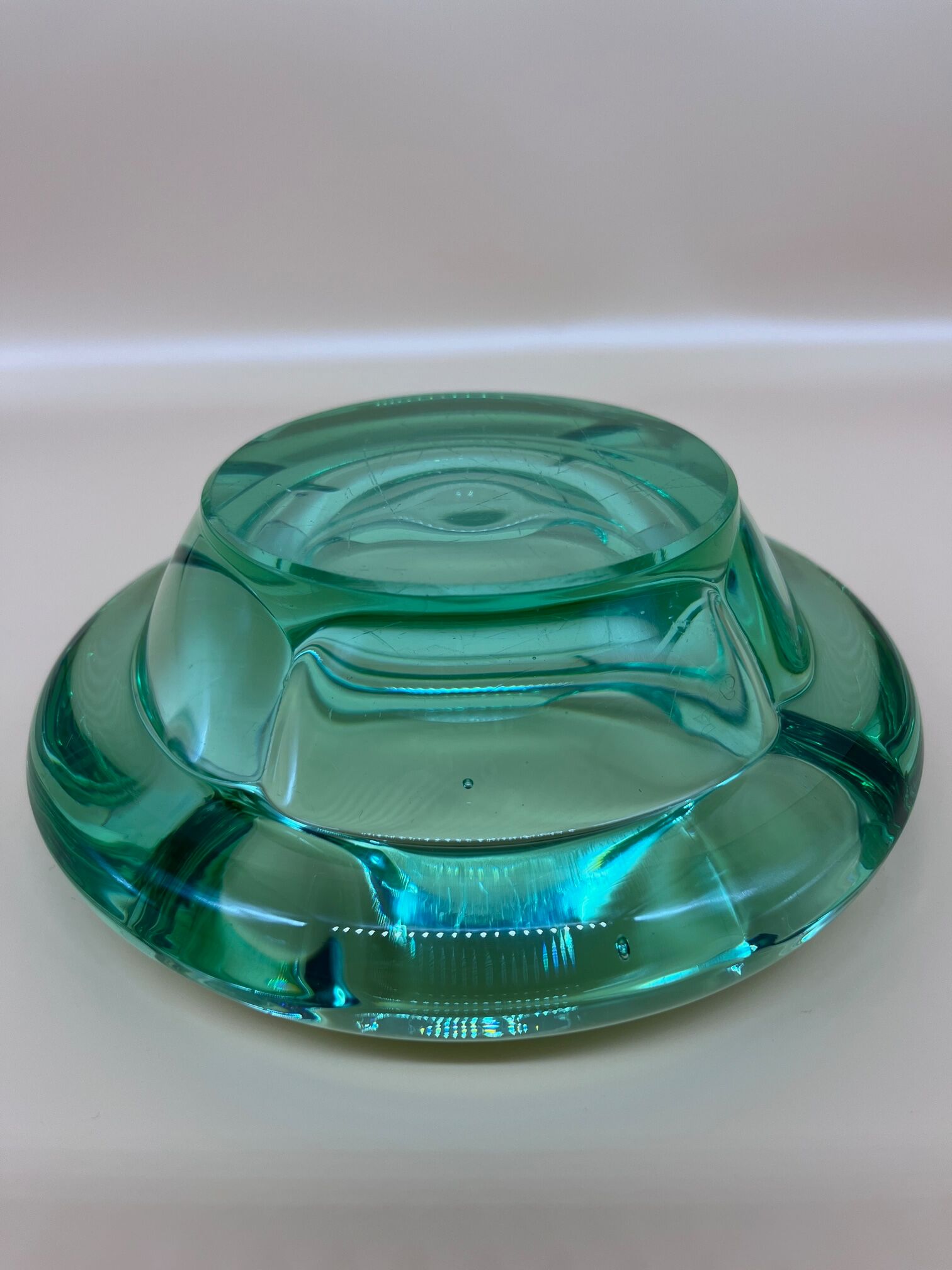 Daum crystal ashtray