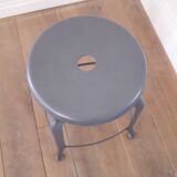 Industrial stool in crude steel