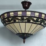 Vintage Tiffany style ceiling lamp