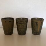 Digouin stoneware mugs