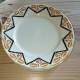set of Sarreguemines Digoin plates
