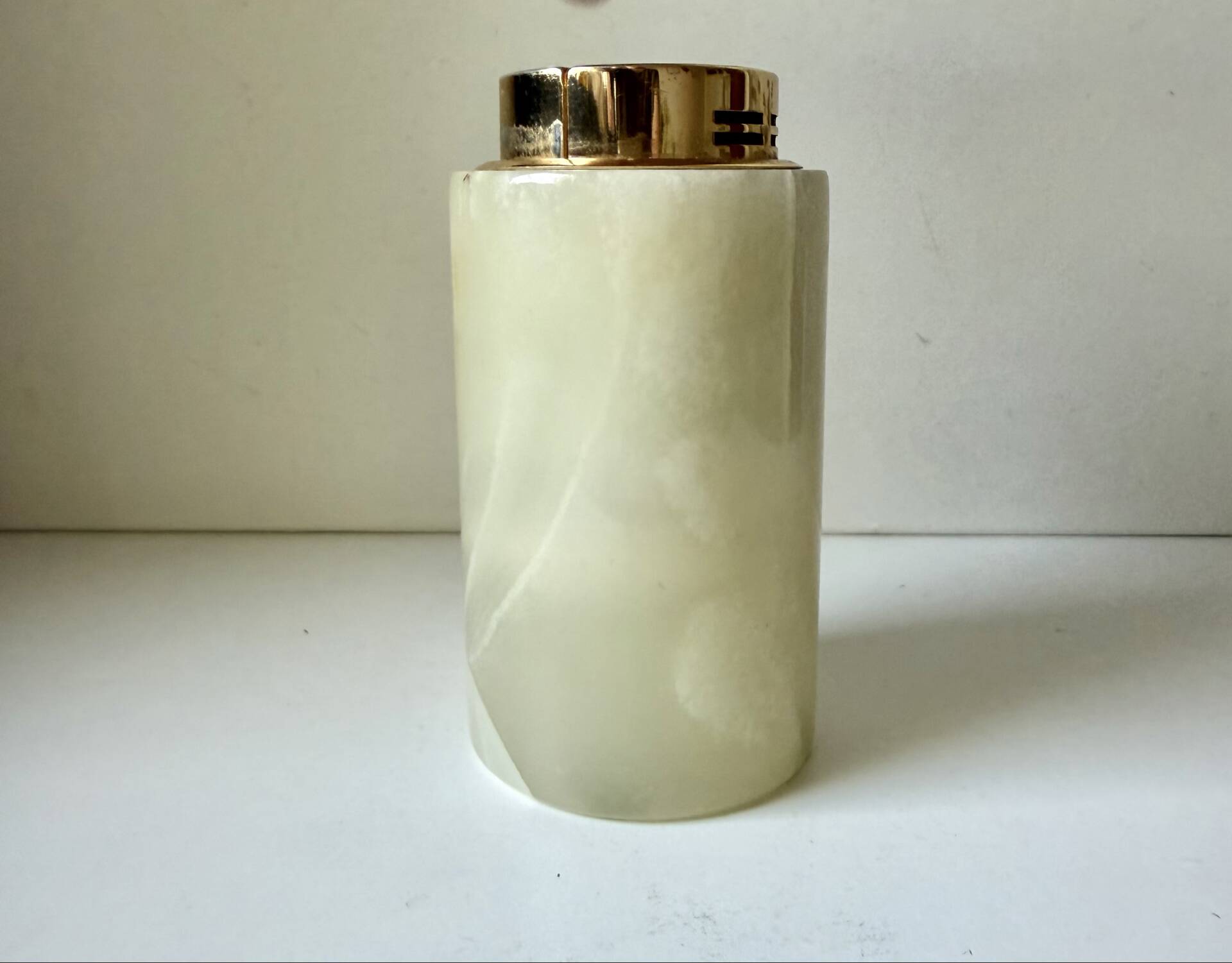 Briquet de table en marbre onyx vintage SAROME Japon