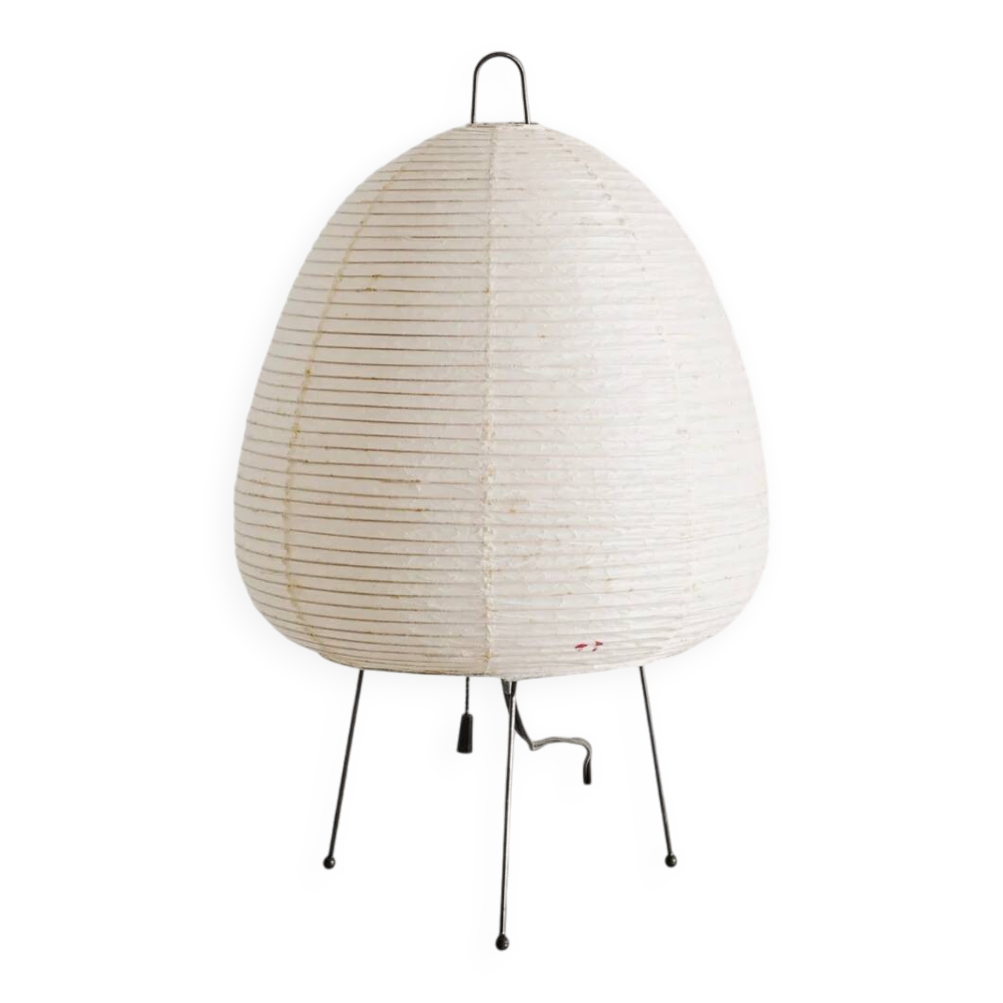 Vintage Mid Century "1A" Desk Table Lamp by Isamu Noguchi Japan, 1950s