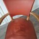 Fauteuil vintage bois
