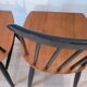Paire de chaises Fanett design Ilmari Tapiovaara