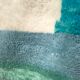 Berber carpet beni ouarain blue ocean