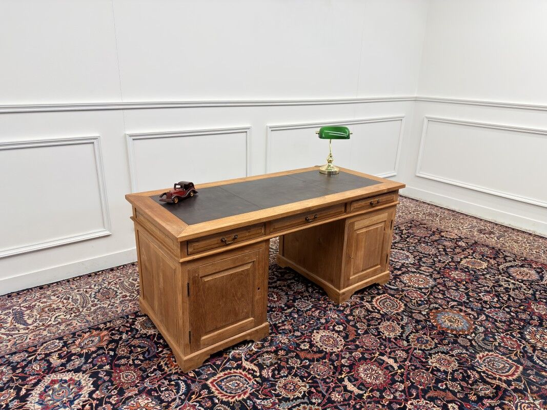 Bureau en teck classique anglais