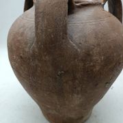 Antique terracotta jug from the 16th century