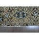 1970s Vintage Persian Handmade Wool Cotton Light Brown Area Rug 295x380