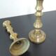 Duo de chandeliers en laiton