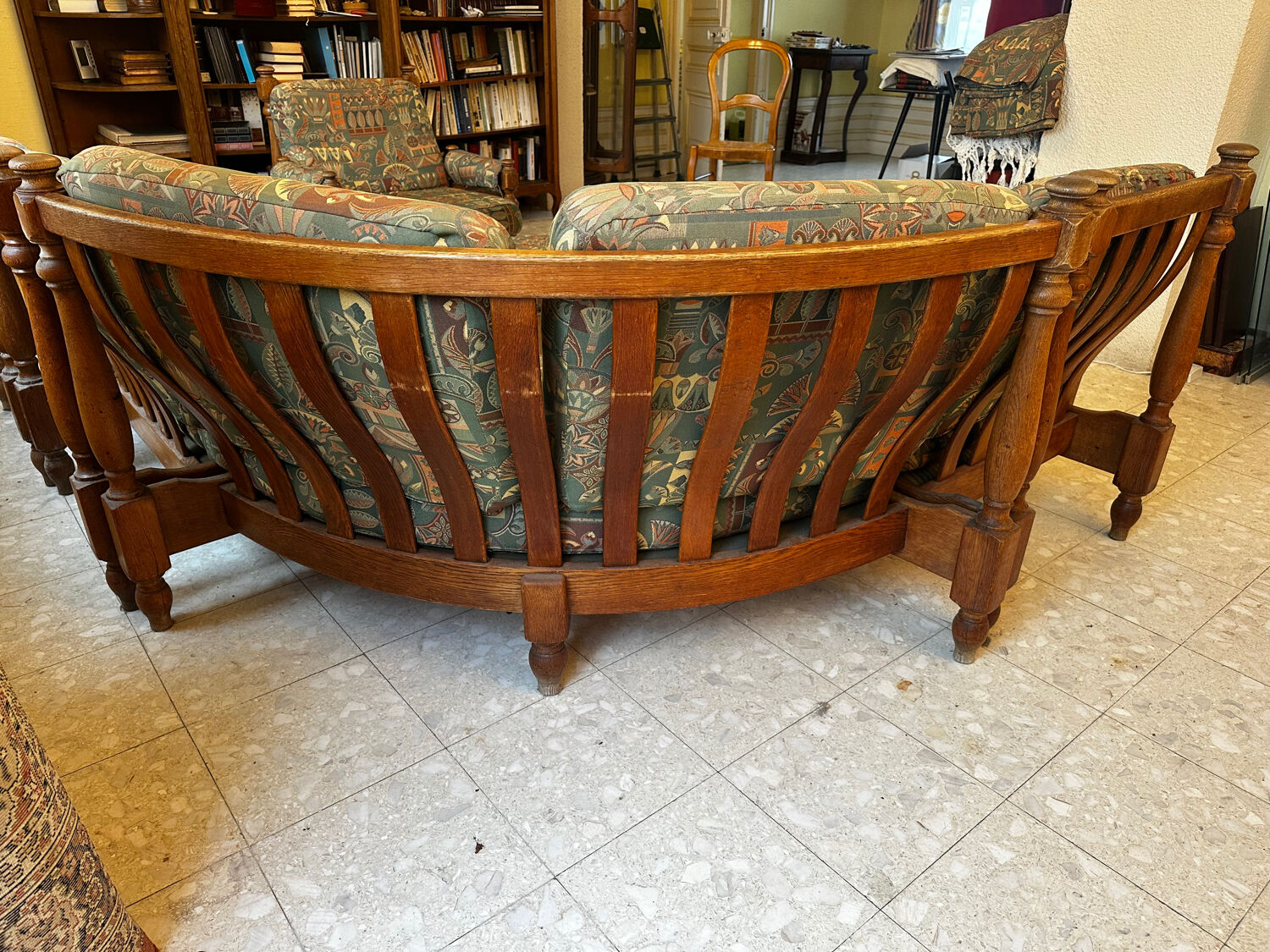 Salon modulable vintage années 50