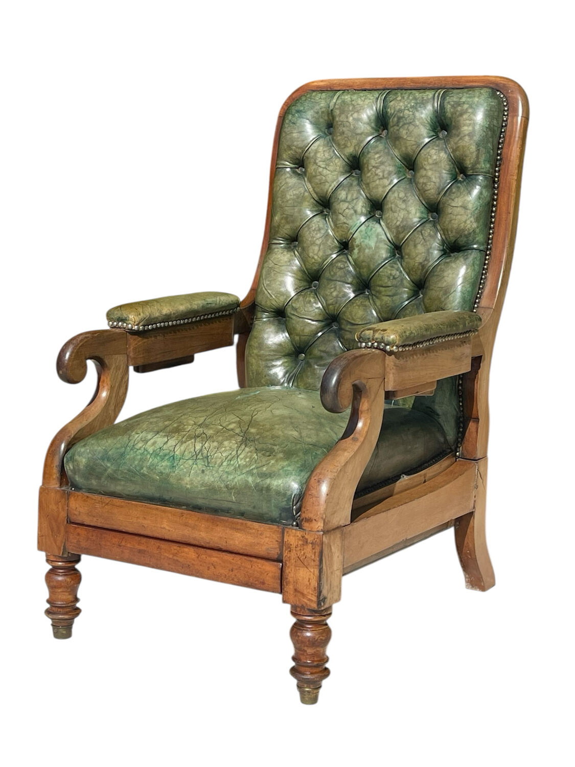 Chesterfield Mahogany Armchair
