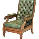 Chesterfield Mahogany Armchair