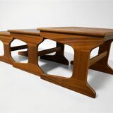 Portwood nesting table from Stockport in teak - vintage 1960s 1970s