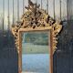 Miroir vénitien en bois sculpté et doré, vers 1880