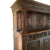 Buffet-credence cabinet deux corps renaissance 16th century france