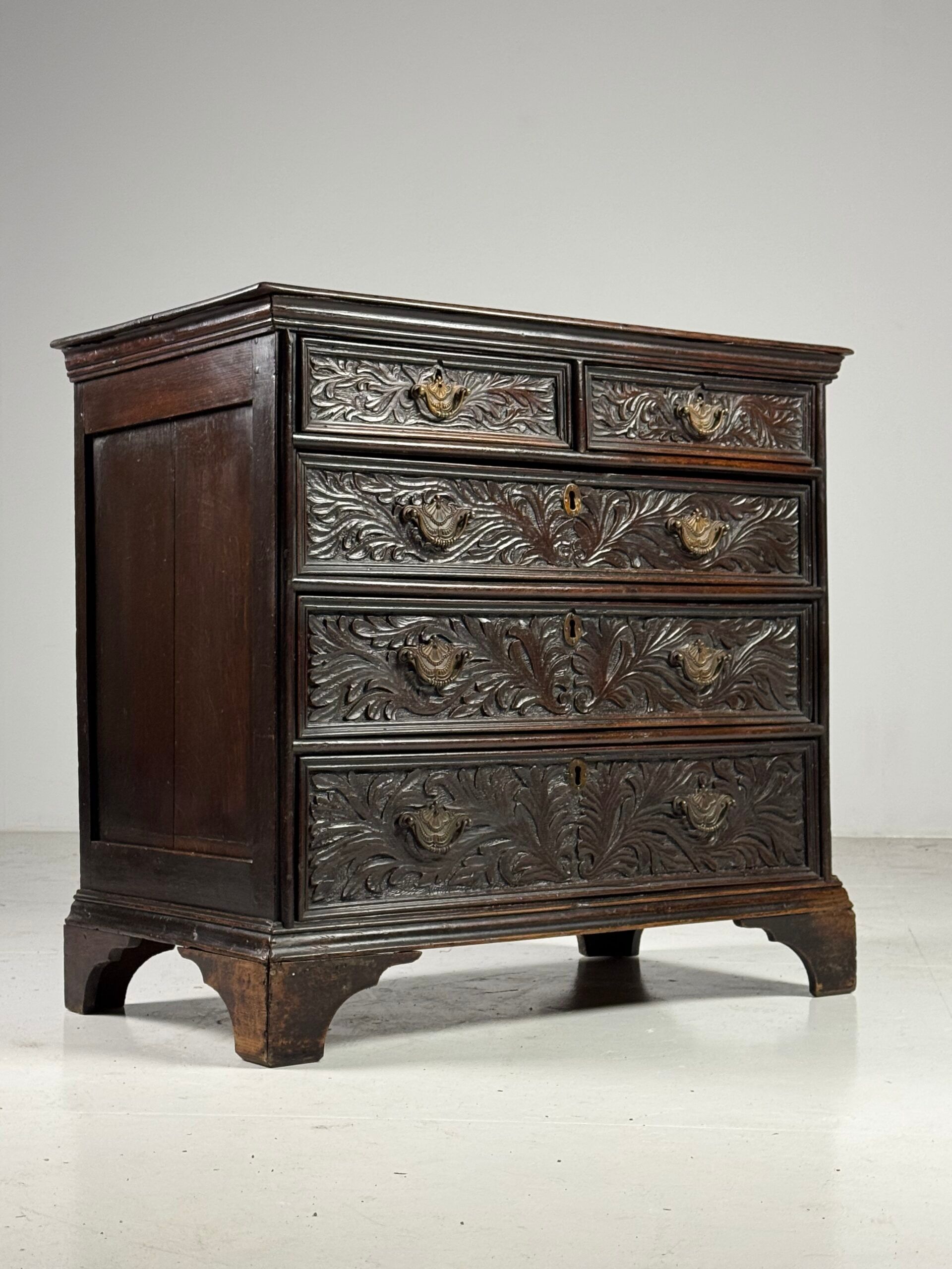 Commode anglaise du 19ème siècle