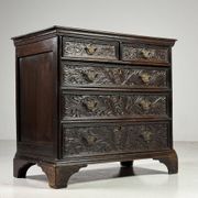 Commode anglaise du 19ème siècle