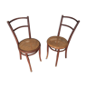 2 chairs canned Josef Hoffmann