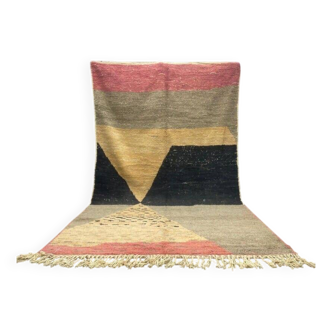 Traditional handmade pure wool Berber rug size 150 x 250 cm