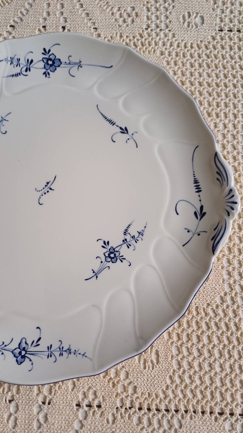 Old Luxembourg serving dish by Villeroy and Boch