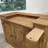 Rare Art Nouveau enamel counter
