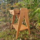 60s bedside table