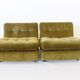 C&B Italia Amanta set of 2 lounge chairs by Mario Bellini 70s