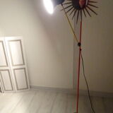 80s metal lamppost Memphis style