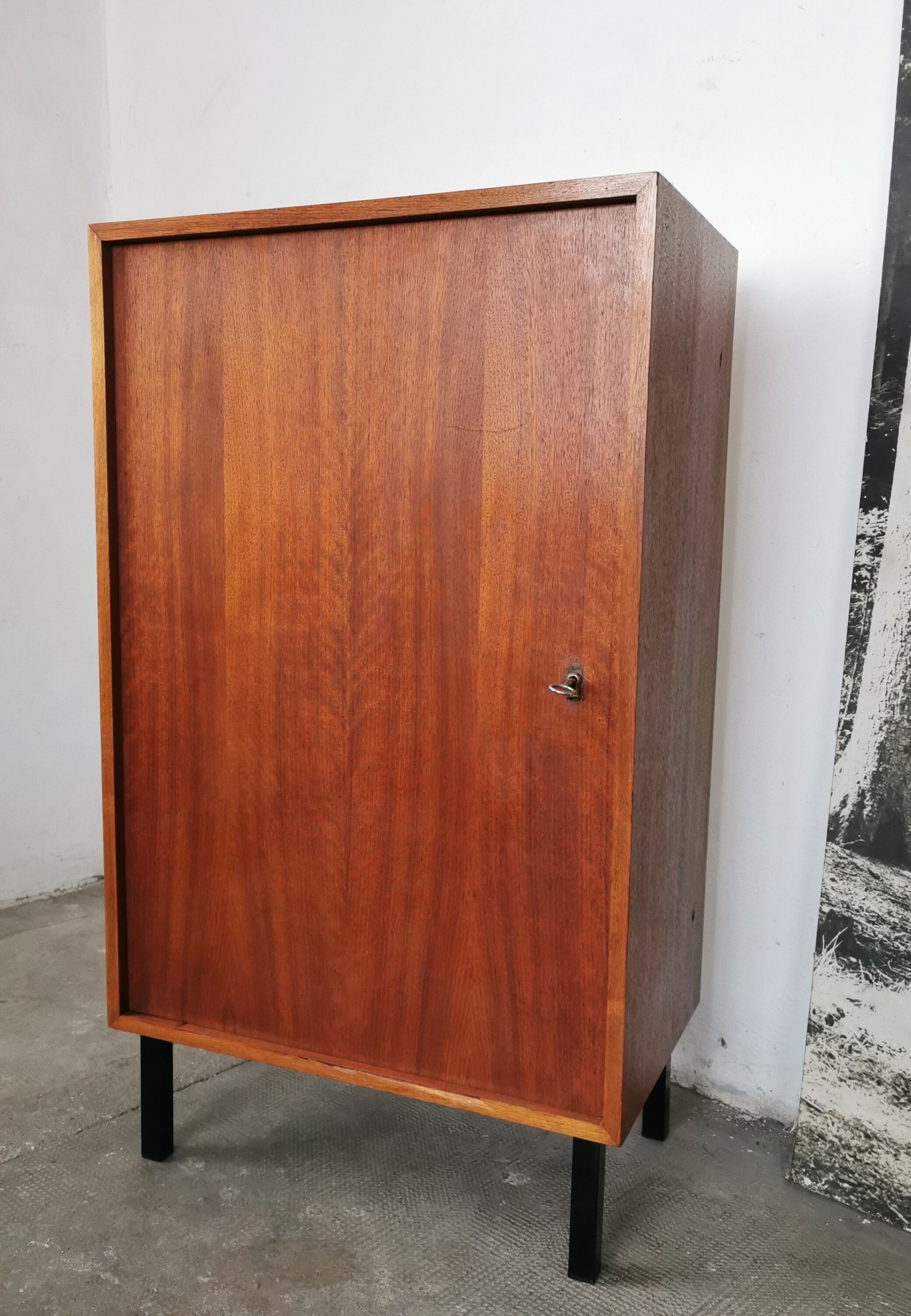Scandinavian teak box cabinet 1970