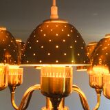 Chandelier T 526/M by Hans-Agne Jakobsson for Markaryd, Sweden, 1960s