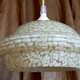 Clichy Glass Art-Deco Suspension